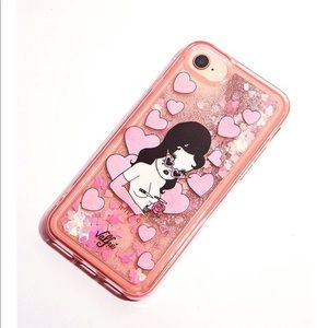 iPhone X Valfre knife tits glitter cellphone case